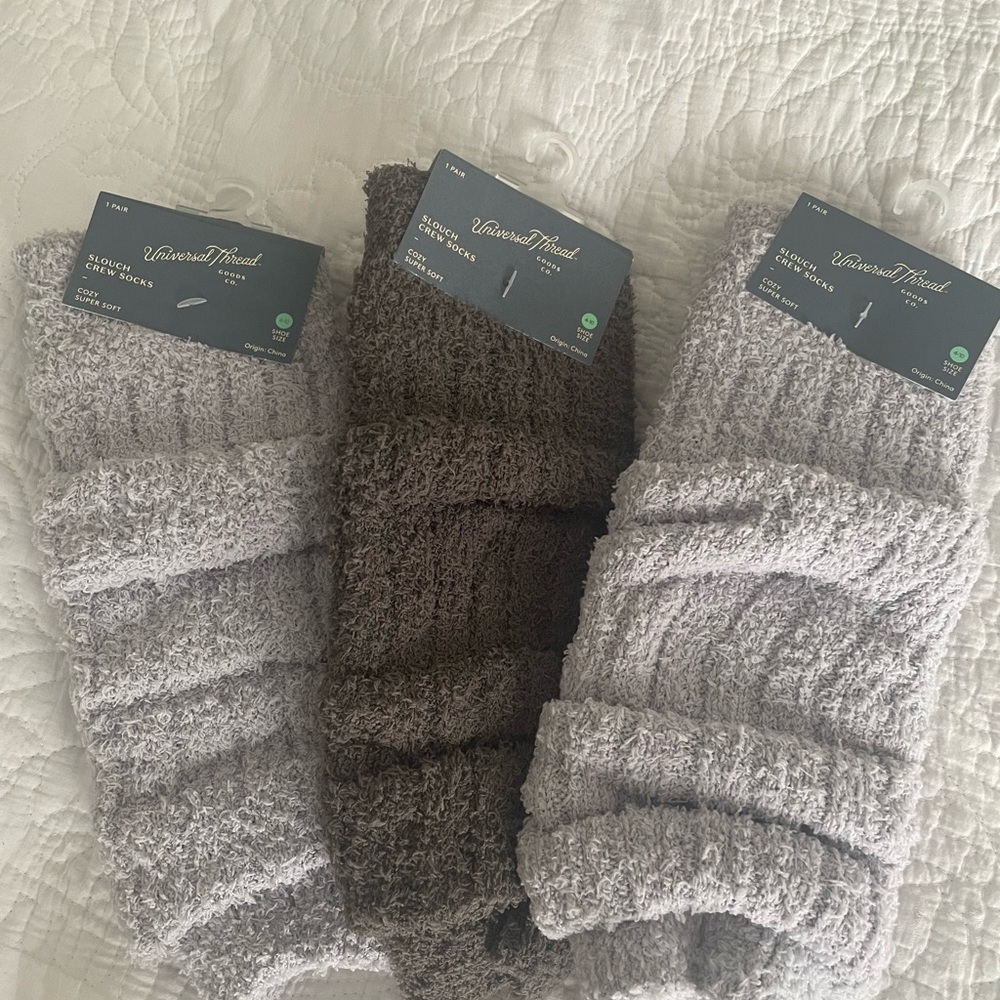 Cozy socks lot
